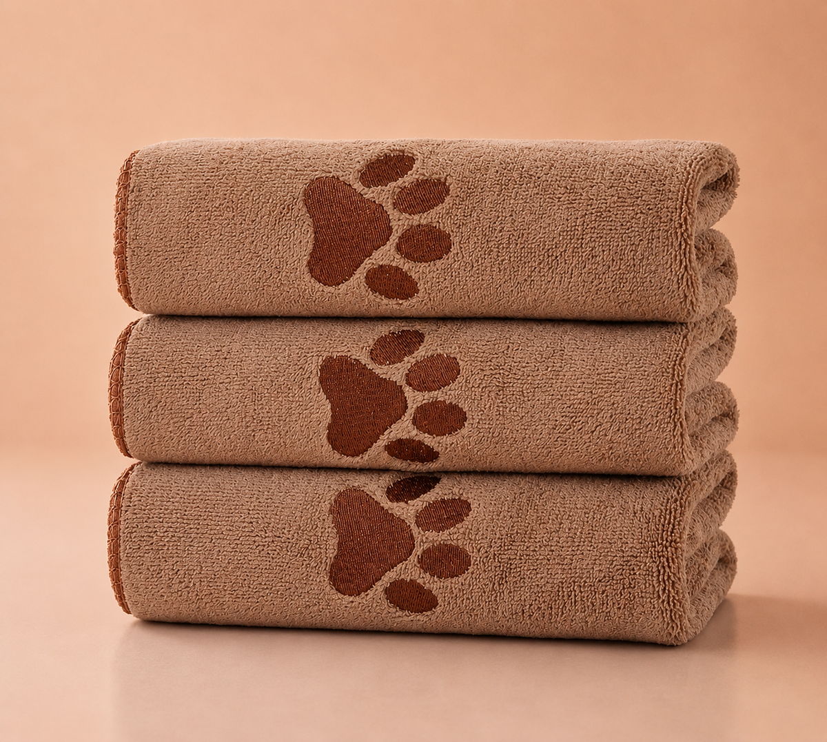 Serviette de bain pour chien en microfibre, super absorbante, séchage rapide
